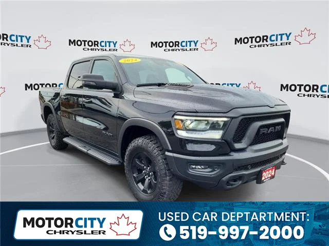 2024 RAM 1500 Rebel, used, at Motor City Chrysler Windsor
