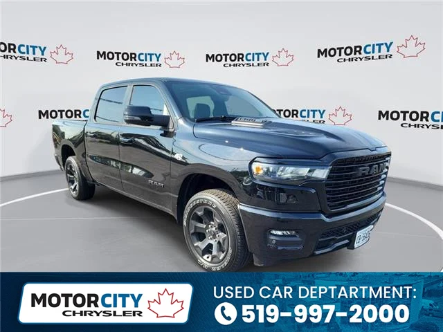 2026 RAM 1500 Sport, demo, at Motor City Chrysler Windsor